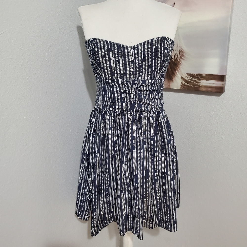 Bar lll Blue Sleeveless Dress Size Medium